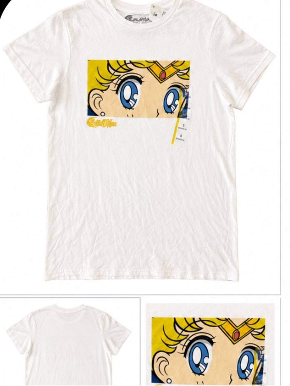 NWT Sailor Moon Graphic Tee| 100% Cotton| Womens Small| Comic Con